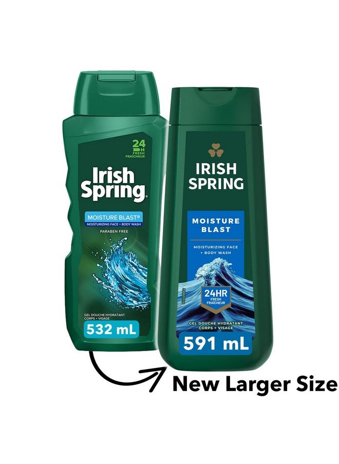 Irish Spring - Rish Spring Moisture Blast Body Wash For Men 20 Oz - Image 1