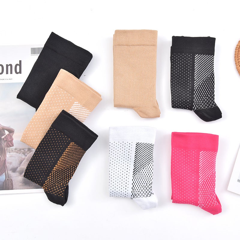 Ready Supply Of Open-Toe Socks For Sports And Running Pressure Sweat-Absorbent Socks With Breathable Elastic Heels - Image 3