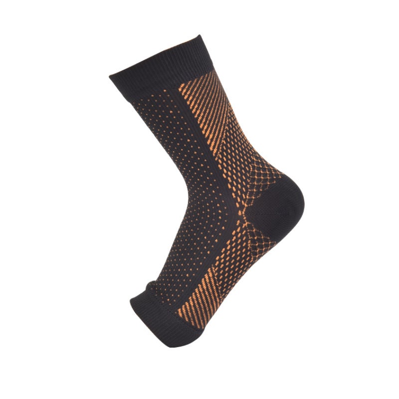 Ready Supply Of Open-Toe Socks For Sports And Running Pressure Sweat-Absorbent Socks With Breathable Elastic Heels - Image 1