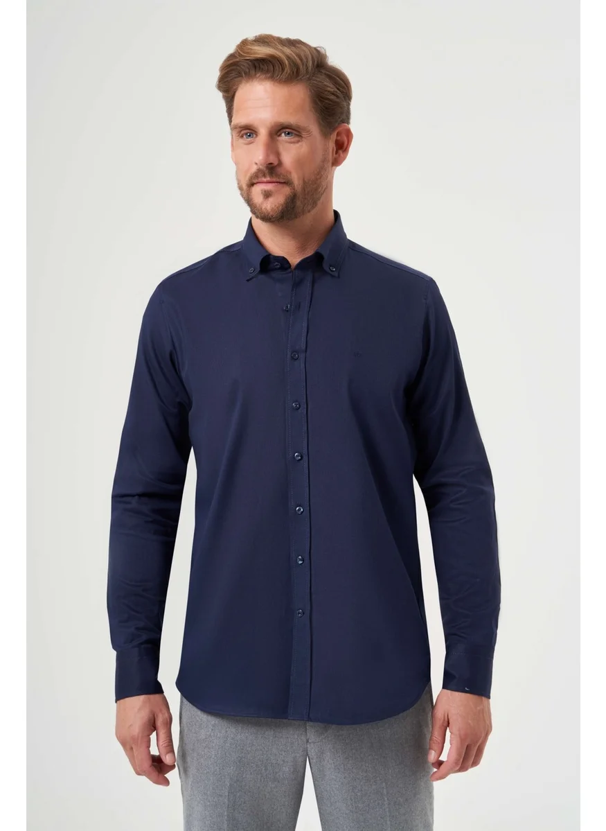 Bisse Men's Regular Fit Sports Shirt BLACK GM23K232026_D39
