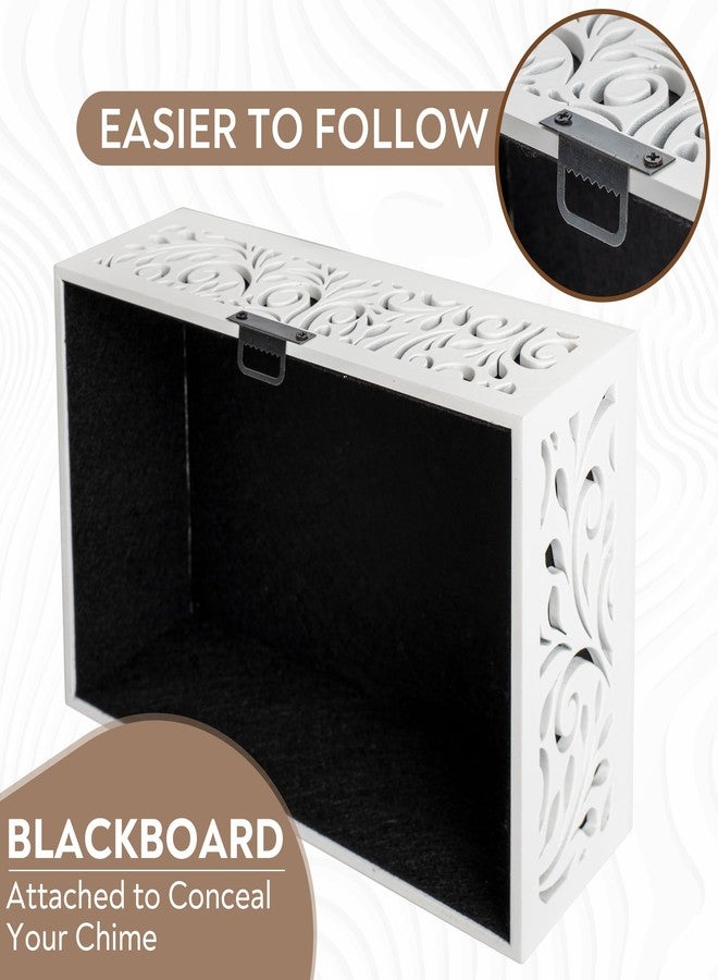 PELSSEL Decorative Doorbell Cover Box, Weather Protection Housing (Floral Scrollwork) - Image 4
