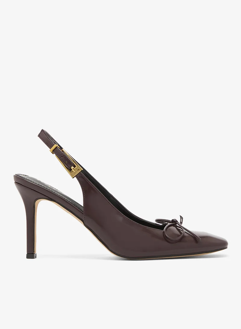 ريد Novalie Slingback Bow Detail Pumps