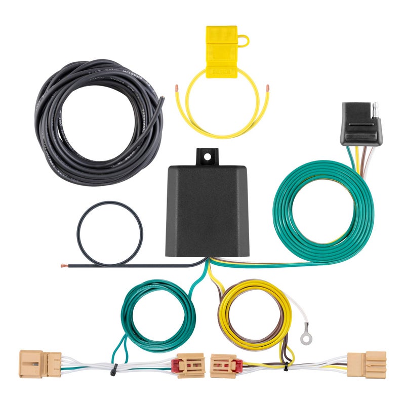 CURT 56403 Vehicle-Side Custom 4-Pin Trailer Wiring Harness, Fits Select Volkswagen Tiguan - Image 1