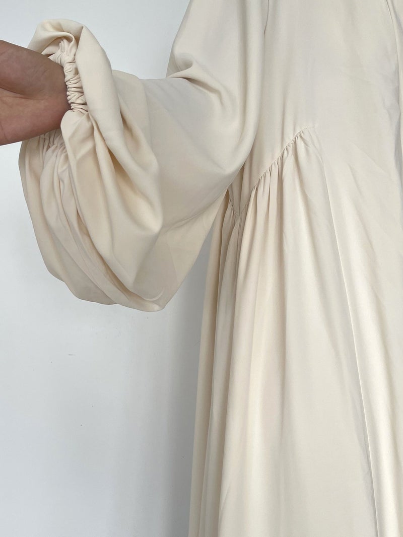 MSL39 Elegant Abaya Set — Open Front Design — Ramadan Collection - Image 3