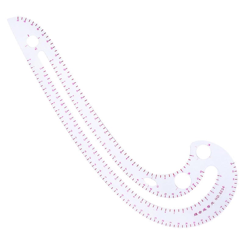 French Curved Ruler Style 3234 Multifunctional Patchwork Sewing Dressmaking Template Tool - Image 1