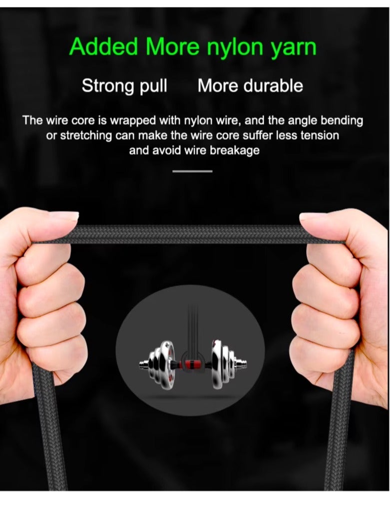 Devon Micro USB Cable 1m Fabric Up to 3A; Provides you high-speed simultaneous transfer and data backup in seconds ensuring fast and safe charging for your devices - Image 4