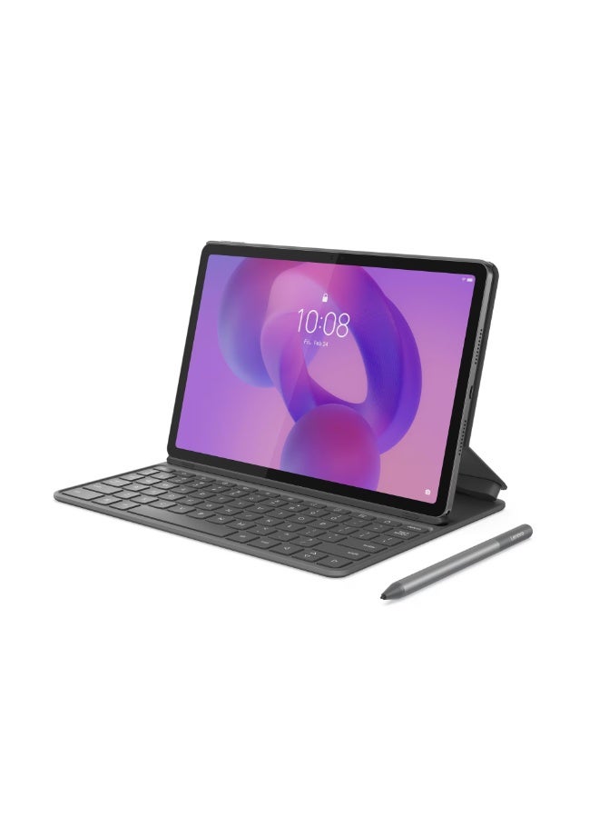 Lenovo Idea Tab Luna Grey 11 Inch 8GB  256GB WiFi With Lenovo Tab Pen & Folio Keyboard - Middle East Version
