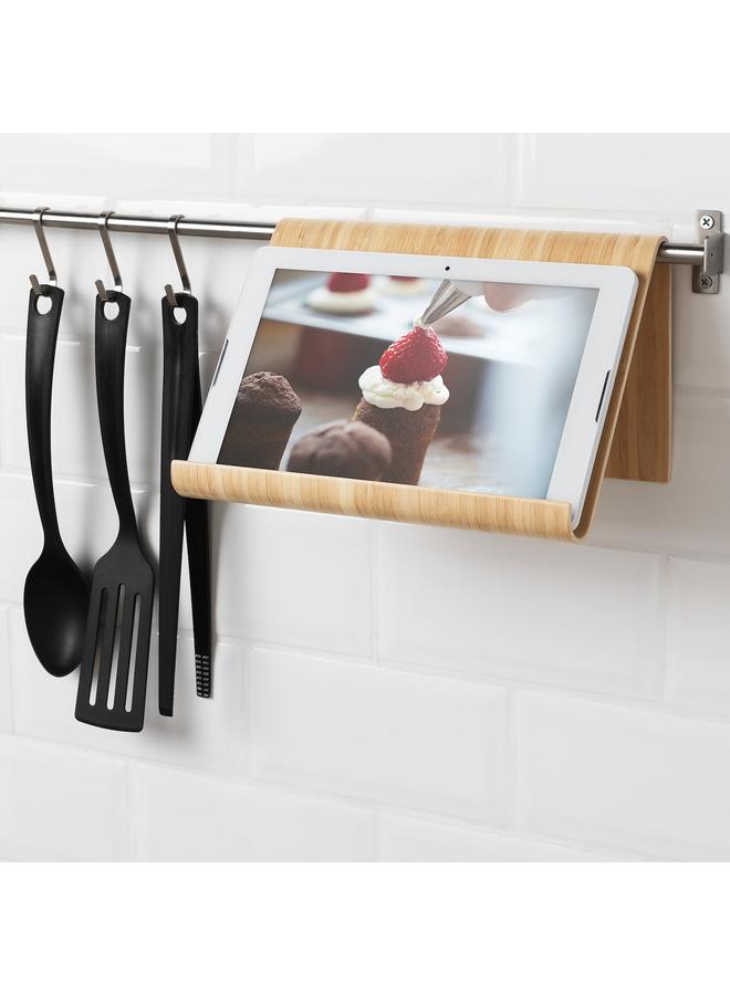 زبون حامل لوحي، قشرة الخيزران، 26×17 سم - Image 3