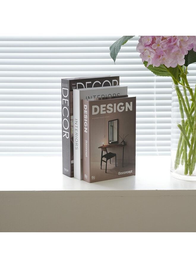 3PCS Fake Books for Decoration, Decorative Books for Home Decor, Faux Books for Living Room Display - Image 5