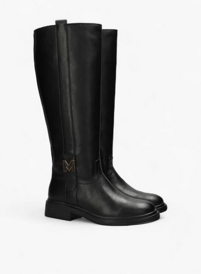 MEXX Solid High Shaft Boots with Zip Closure - Image 2