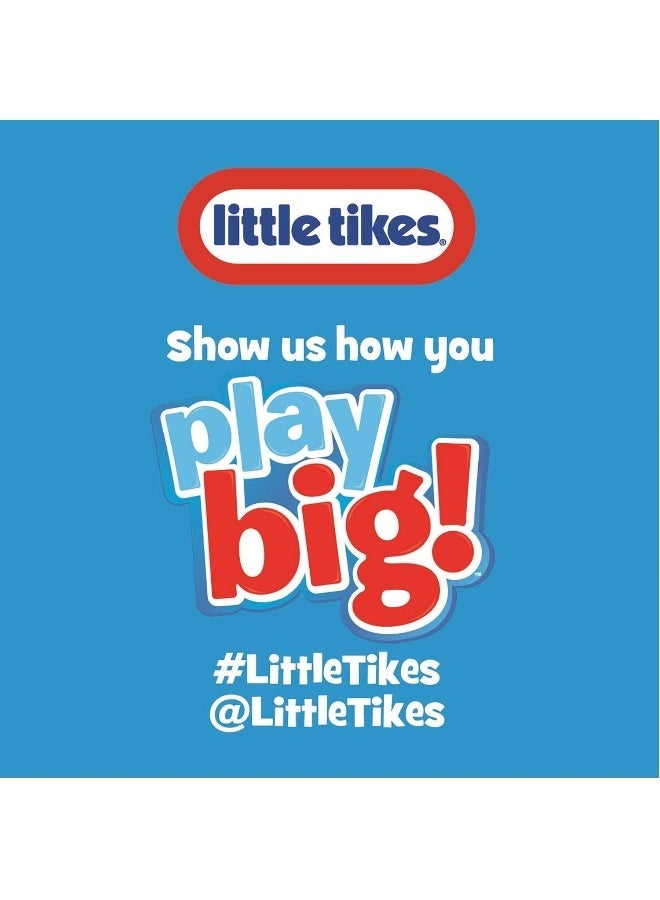 little tikes أرجوحة ليتل تايكس سناج 'ن سيكيور زرقاء مع أحزمة قابلة للتعديل، 2 في 1 للأطفال والرضع من عمر 9 أشهر إلى 4 سنوات - Image 5