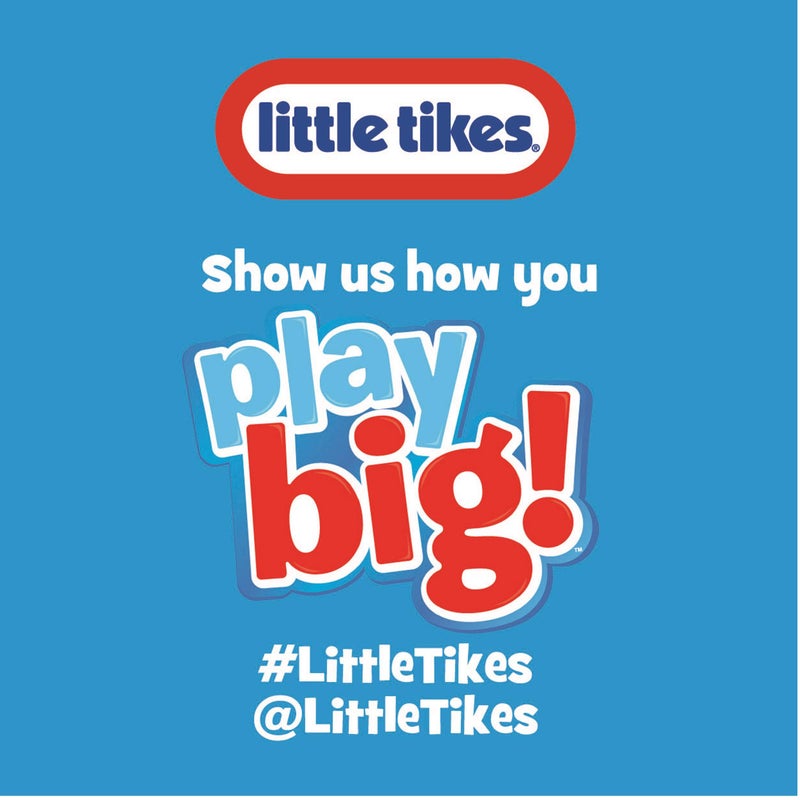 little tikes أرجوحة ليتل تايكس سناج 'ن سيكيور زرقاء مع أحزمة قابلة للتعديل، 2 في 1 للأطفال والرضع من عمر 9 أشهر إلى 4 سنوات - Image 4