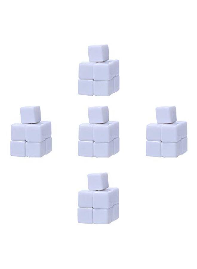 Nakimo 16Mm Blank White Dice Pack Of 50 - Image 2