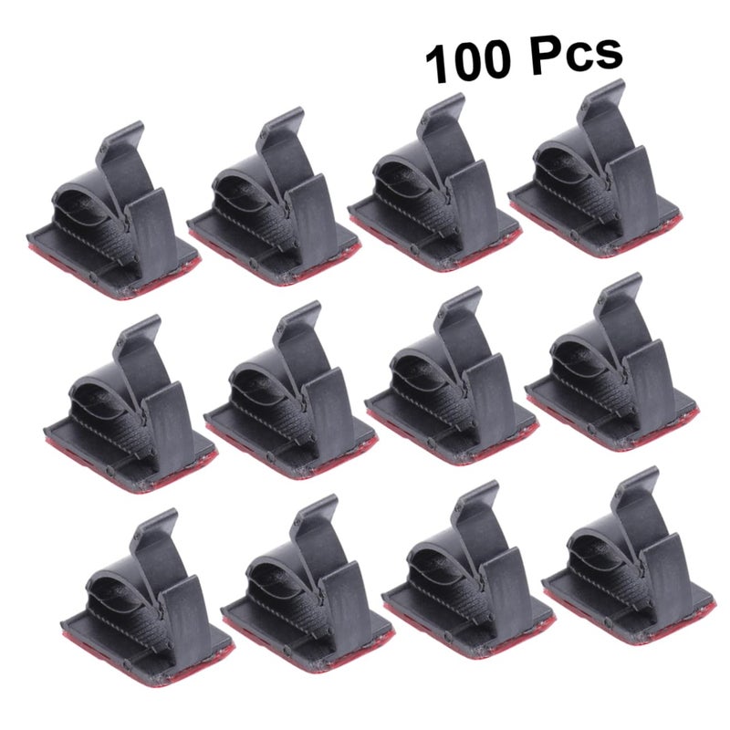 PartyKindom 300pcs Self Adhesive Cable Clips Adjustable Wire Organizer for Cable Management - Image 3