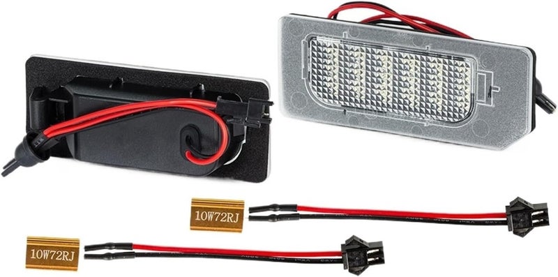 QASULER LED License Plate Lights for Mitsubishi - Image 1