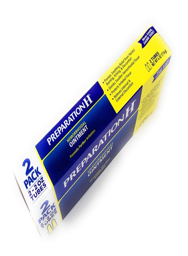 Preparation H Hemorrhoidal Ointment - 4 oz TOTAL (2 oz x 2 tubes) - Image 2