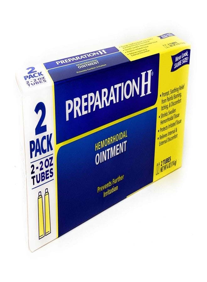 Preparation H Hemorrhoidal Ointment - 4 oz TOTAL (2 oz x 2 tubes) - Image 1