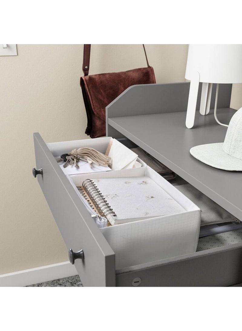 Pan Home Ease 2-compartment Foldable Storage Box 20x51x10cm - White - Image 2