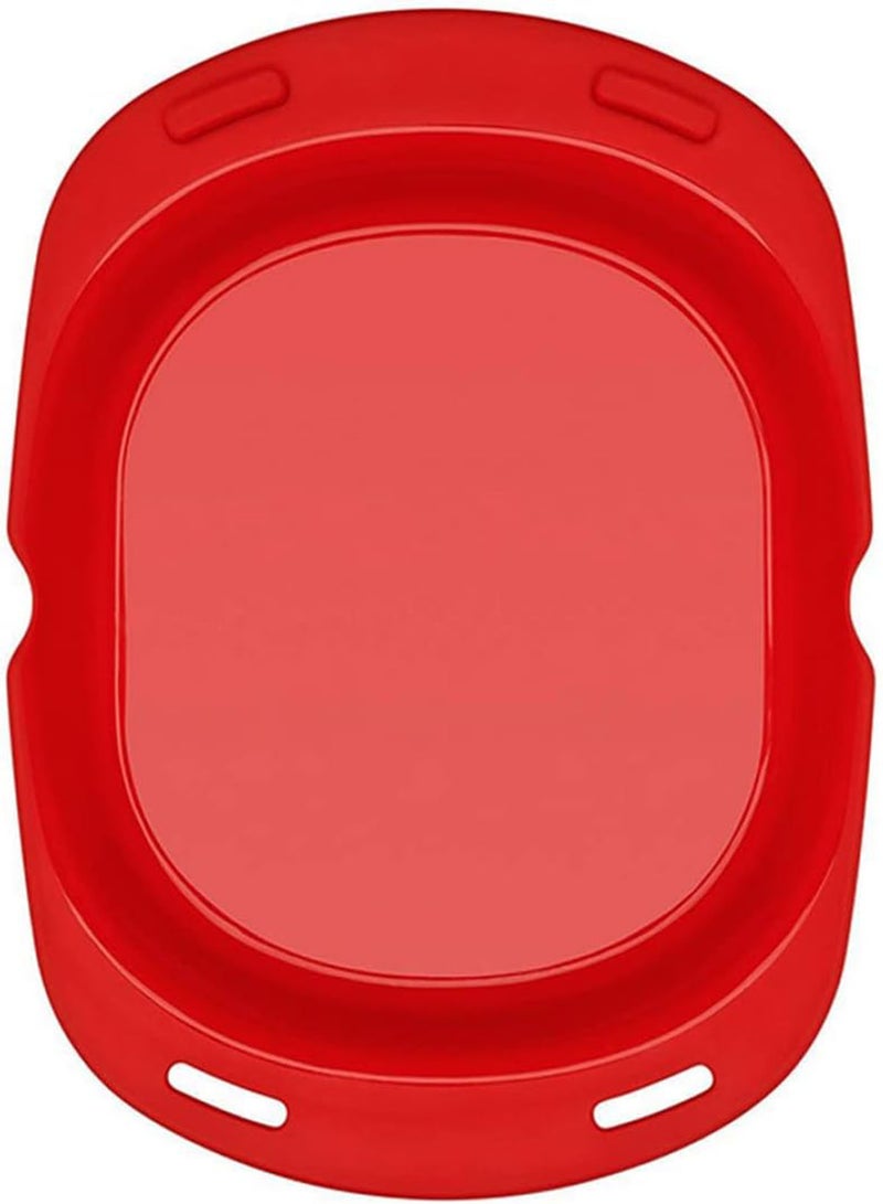 GGOOT Omelet Maker Microwave Omelette Egg Maker Silicone Omelette Tool Non Stick Roll Baking Pan Kitchenware Red, Omelet Maker, Microwave Omelette Maker, Silicone Omelette Tool - Image 1
