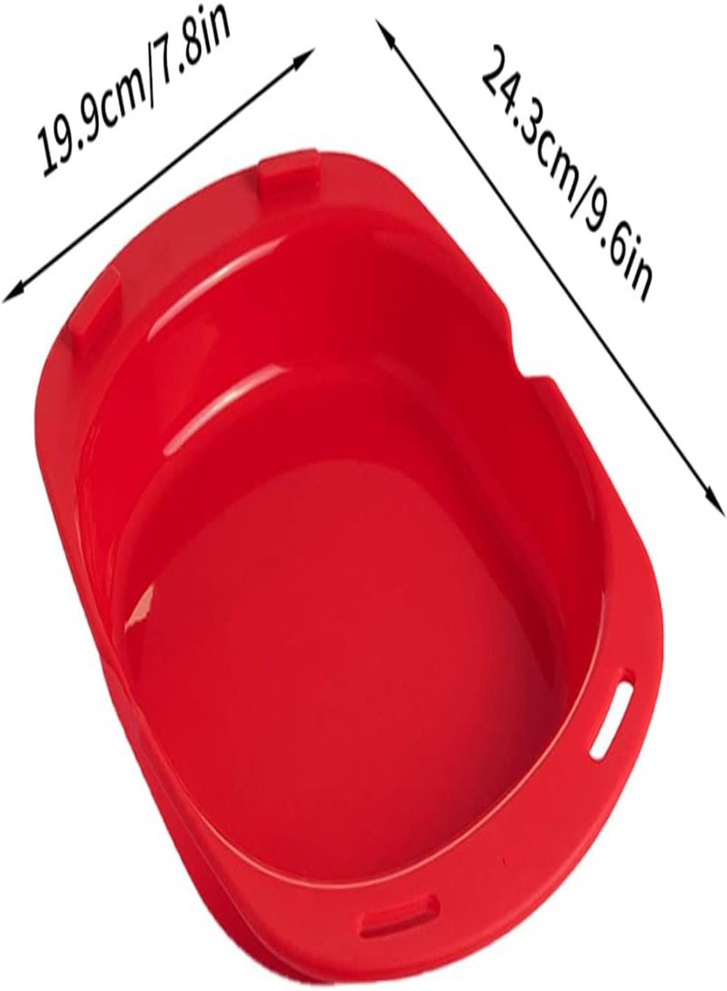 GGOOT Omelet Maker Microwave Omelette Egg Maker Silicone Omelette Tool Non Stick Roll Baking Pan Kitchenware Red, Omelet Maker, Microwave Omelette Maker, Silicone Omelette Tool - Image 2