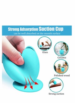 KASTWAVE Large Capacity Debris Collector with Stronger Suction Cup Soft Silicone HTV Waste Collector for Vinyl Disposing  - Image 4
