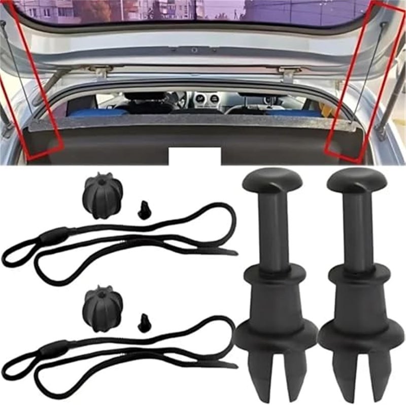 Yurefax Universal Rear Parcel Shelf String Cord - Image 3