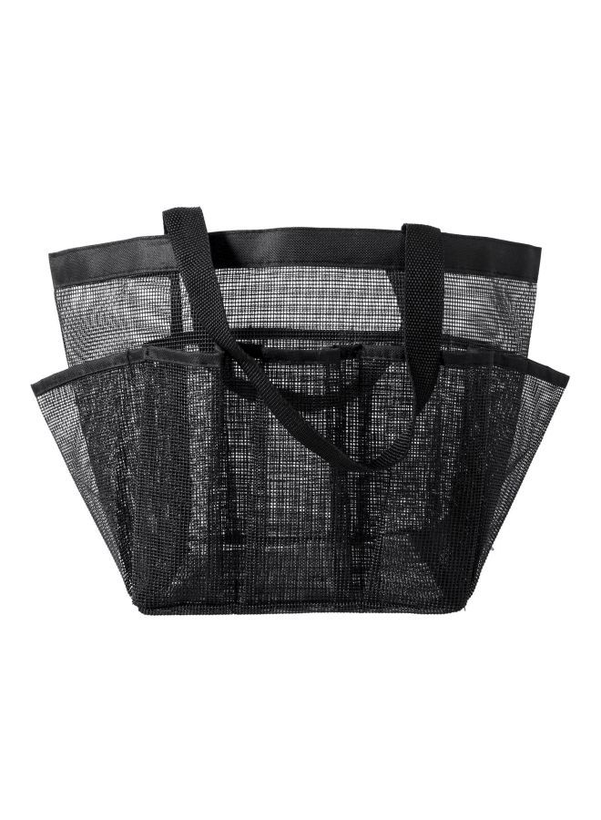 Mesh Shower Caddy Black 9.8x7.9inch - Image 1