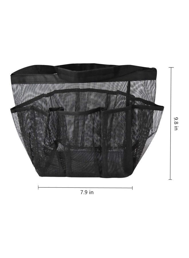 Mesh Shower Caddy Black 9.8x7.9inch - Image 4