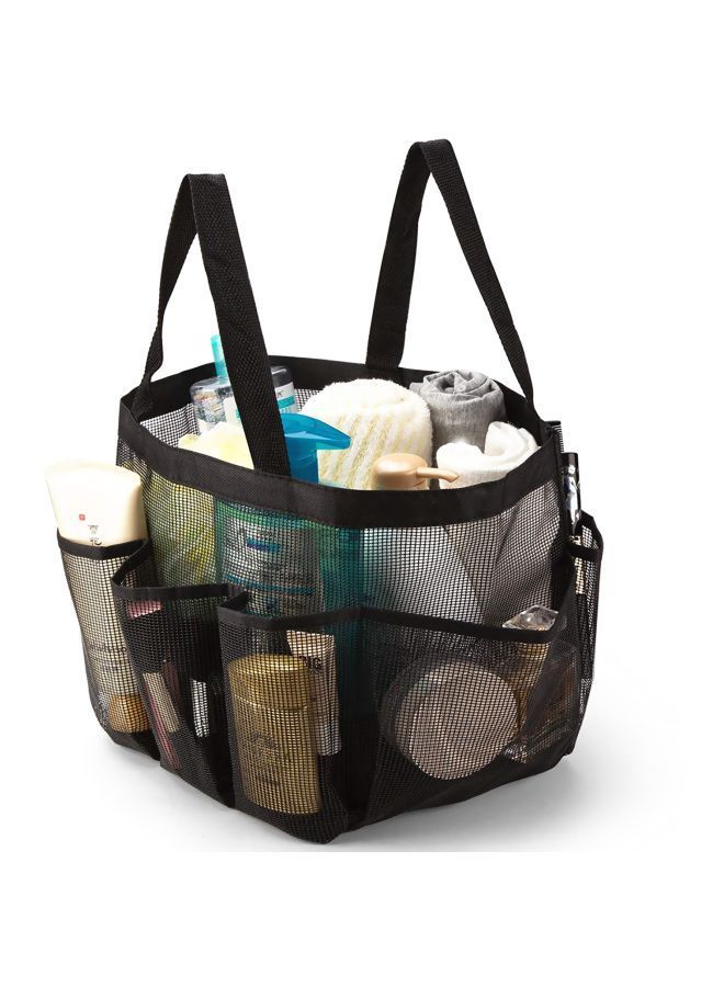 Mesh Shower Caddy Black 9.8x7.9inch - Image 3