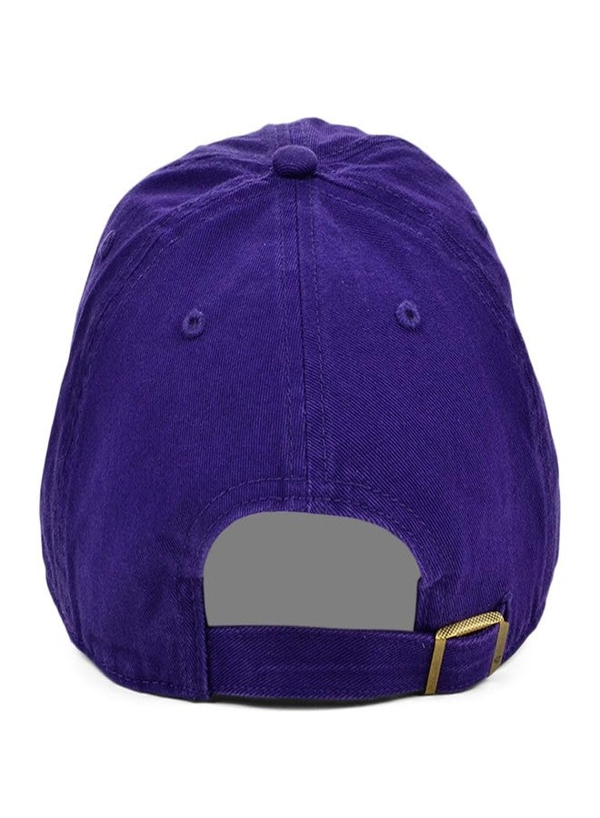 47 '47 Blank Classic Clean Up Cap, Adjustable Plain Baseball Hat for Men and Women – Purple - Image 4