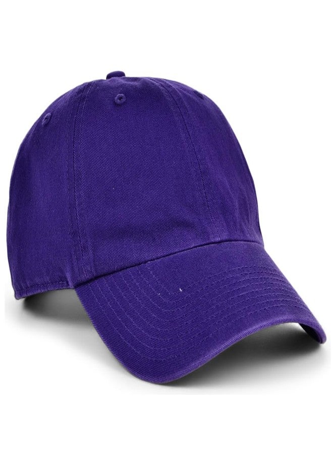 47 '47 Blank Classic Clean Up Cap, Adjustable Plain Baseball Hat for Men and Women – Purple - Image 3