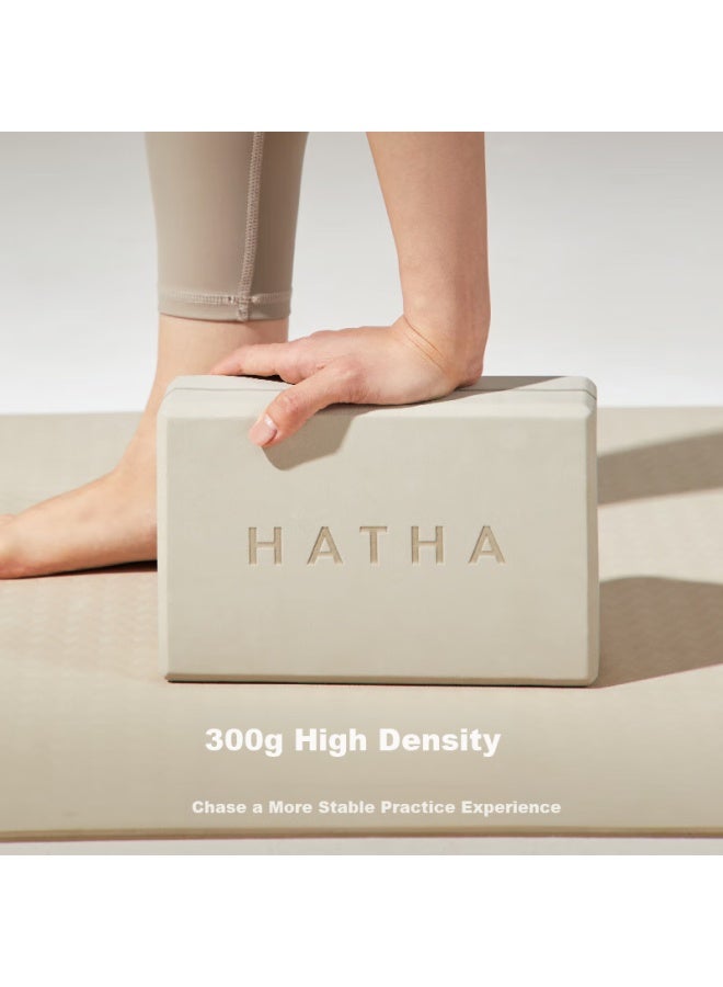 HATHA Haha Yoga Brick High Density Adult Special Dance Practice Fitness Training Foam Mat Brick Children's Auxiliary - Image 1