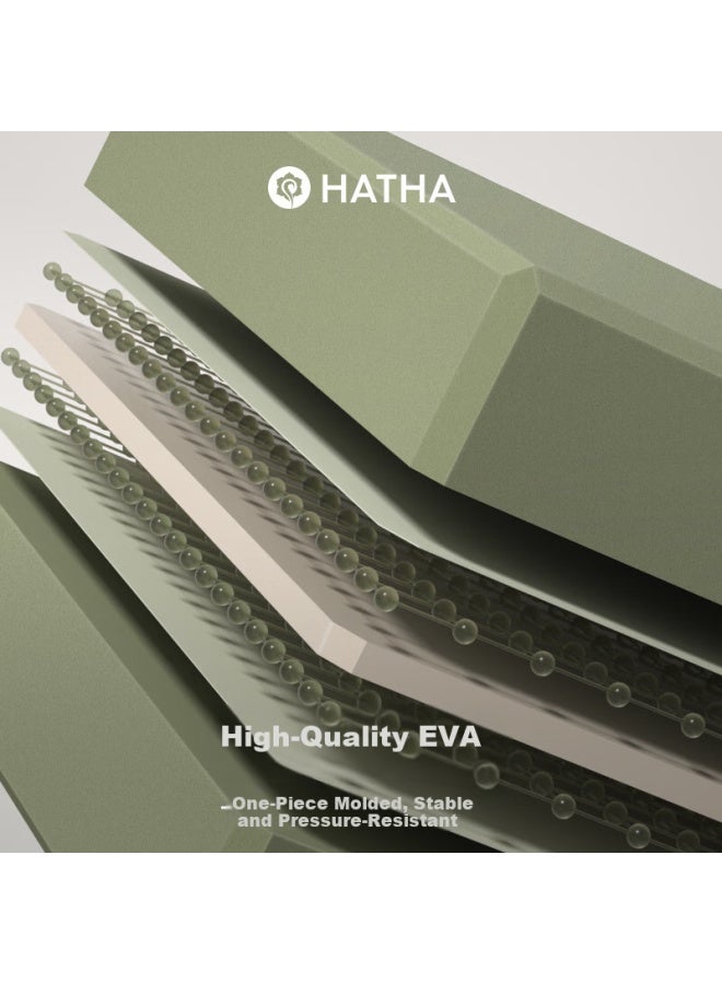 HATHA Haha Yoga Brick High Density Adult Special Dance Practice Fitness Training Foam Mat Brick Children's Auxiliary - Image 3