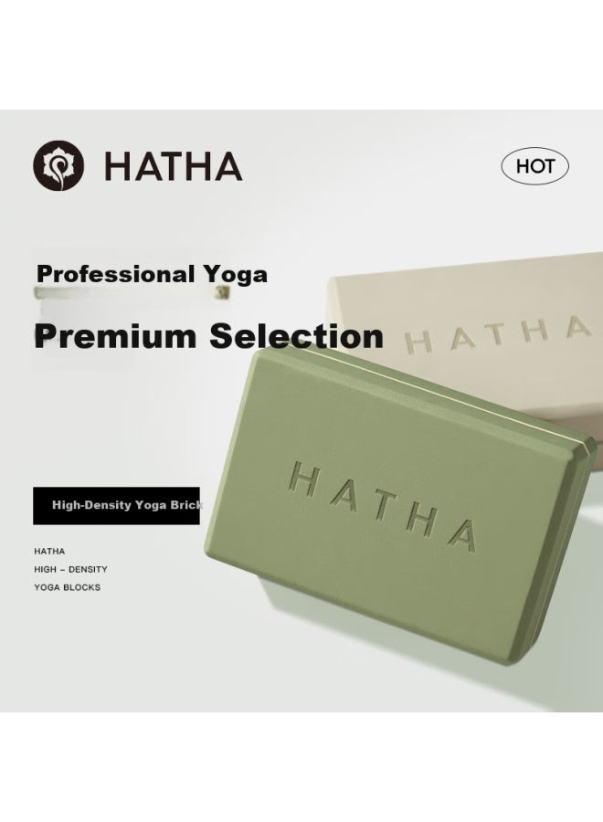 HATHA Haha Yoga Brick High Density Adult Special Dance Practice Fitness Training Foam Mat Brick Children's Auxiliary - Image 5