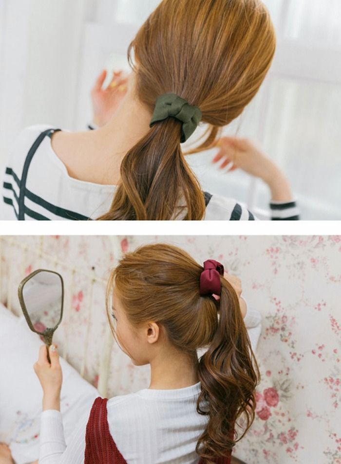 SYOSI 6 Pack Bowknot Horsetail Clip, SYOSI Banana Hair Claw Clips, Ponytail Hairclips, Korean HairBows, Jaw Barrettes Grips Clamps Combs Pins Twist Bun Holders for Women and Girls - Image 4