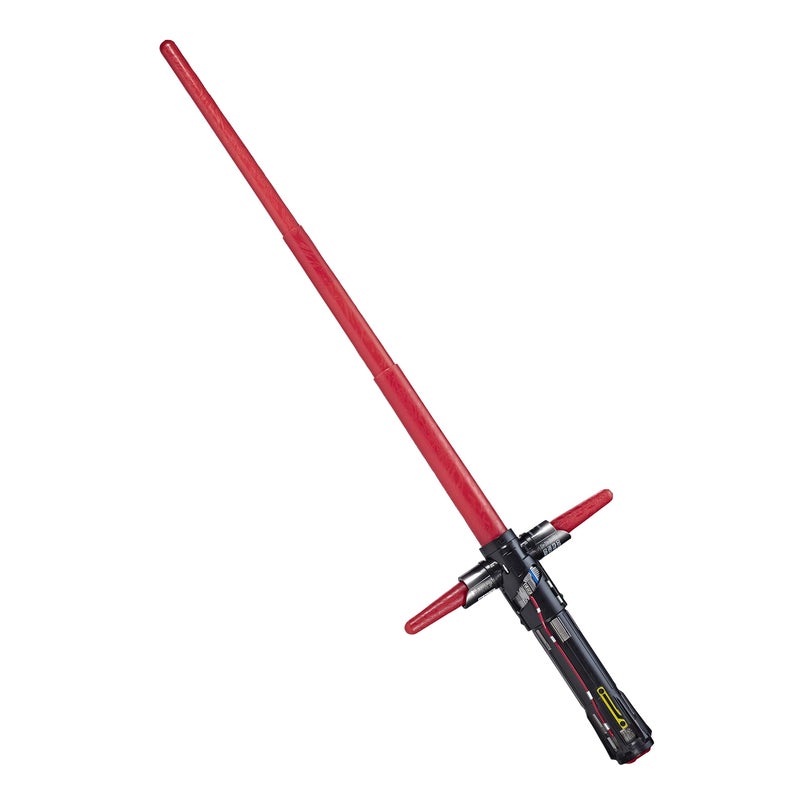 AVENGERS STAR WARS Kylo Ren Electronic Red Lightsaber Toy for Ages 6 and Up with Lights, Sounds, and Phrases Plus Access to Training Videos - Image 1