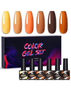 Nee Jolie 6 Pcs 8.5ml Nail Polish Set Design Art Salon  - Image 1