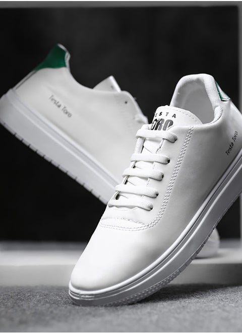 X2 Essential Sneaker with a Simple Design, Made from Treated and Padded Leather