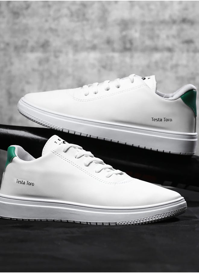 Testa Toro - X2 Essential Sneaker with a Simple Design, Made from Treated and Padded Leather - Image 1