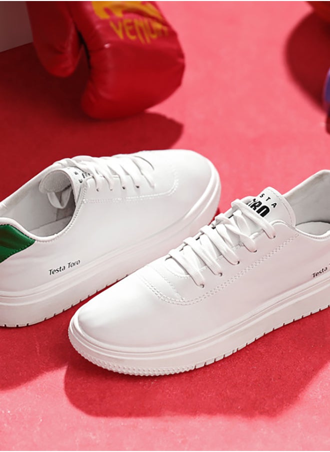 Testa Toro - X2 Essential Sneaker with a Simple Design, Made from Treated and Padded Leather - Image 1