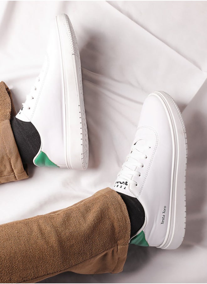 Testa Toro - X2 Essential Sneaker with a Simple Design, Made from Treated and Padded Leather - Image 1