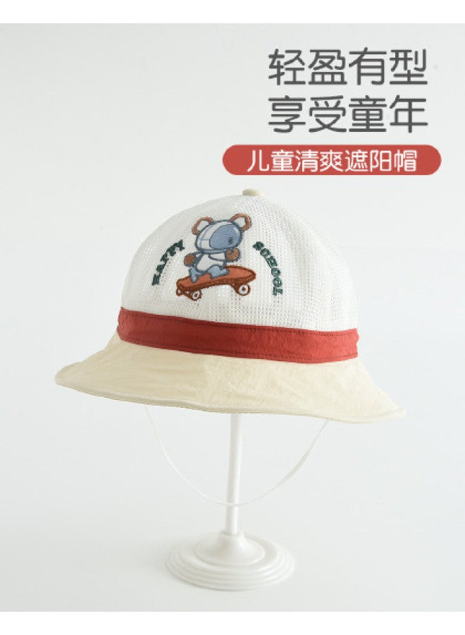 Bumblebee قبعات أطفال، قبعات شمسية للأطفال غير محددة الجنس، قبعات صيد مقاومة للرياح لحماية الشمس في الهواء الطلق، قبعات دلو متعددة الاستخدامات للطلاب - Image 1