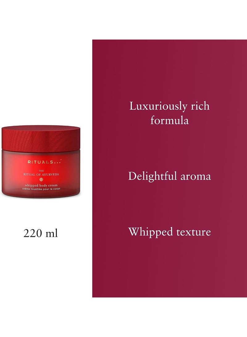 RITUALS Ayurveda Body Cream – Rich Hydrating Daily Moisturizer with Indian Rose & Sweet Almond Oil for Intensely Nourished, Silky Soft Skin, 220ml / 7.4 fl oz - Image 3