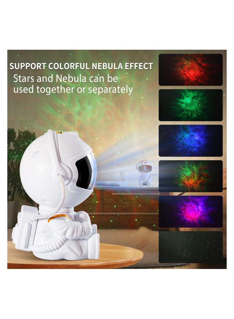 Astronaut Star Projector, Kids Night Light, Nebula Projector Light. Galaxy Bedroom Projector, Adult Playroom/Home Theater/Ceiling/Room Decoration - Image 2