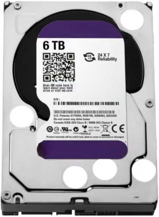 6TB Surveillance Hard Drive – High-Capacity Storage for Continuous Security Systems