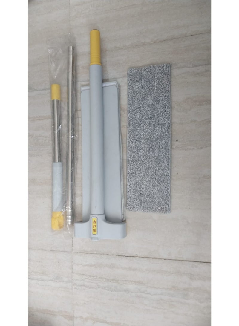 floor mop with self spin grey in yellow - Image 4