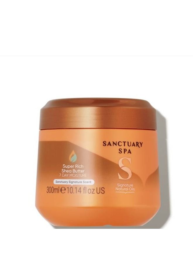 Sanctuary Spa Sanctuary Spa Signature Natural Oils Super Rich Shea Butter 300ml