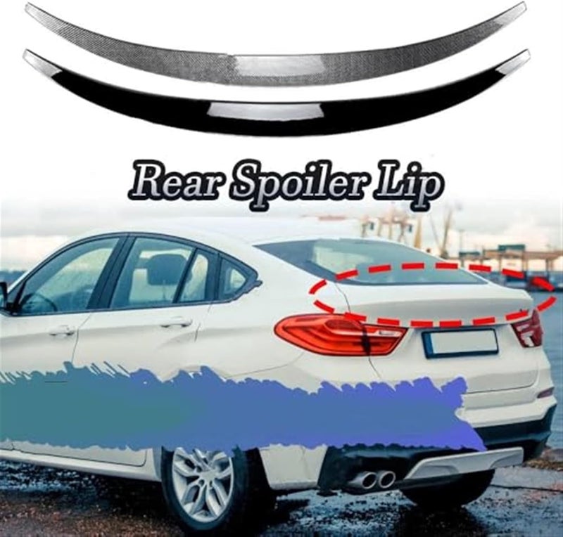 QASULER Gloss Black Rear Bumper Spoiler for X4 F26 - Image 4