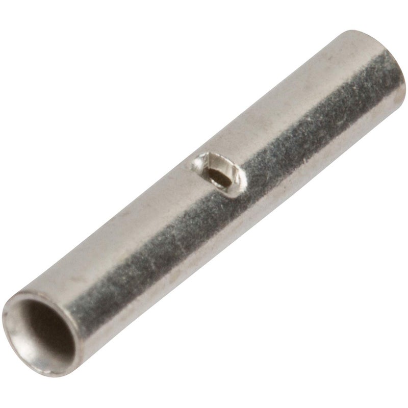 Morris Products 12104 Non-Insulated Butt Splice Connectors 22-16, 100-Pack