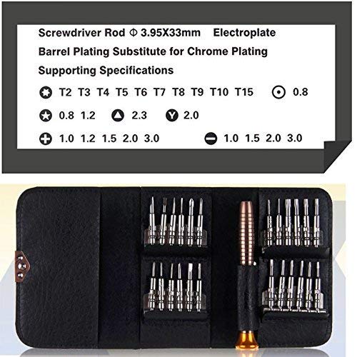 GOCART WITH G LOGO GOCART WITH G LOGO 25 in 1 Magnetic Hardware Repair Tool Set, Professional Screwdriver & Socket Kit - Image 3